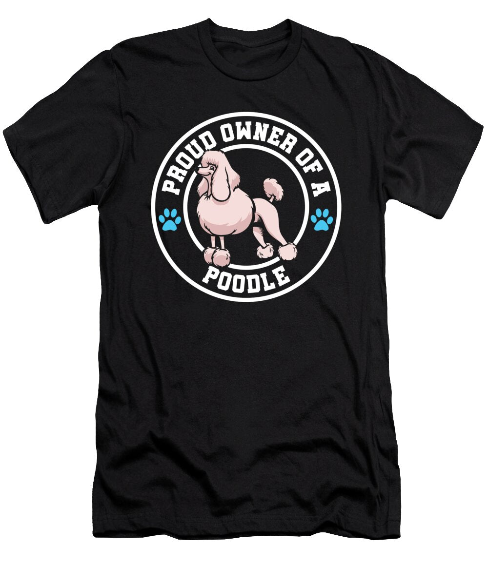 Poodle Owner Dog Breed Dog Lover Puppy Gift Thomas Larch T-Shirt