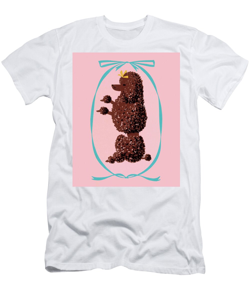 Poodle Portrait Csa Images T-Shirt