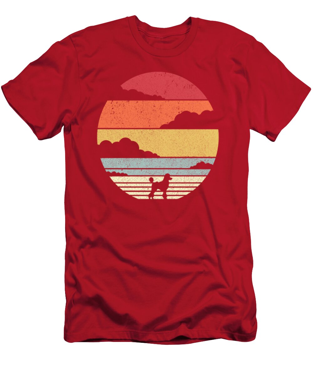 Poodle Retro Vintage Tinh Tran Le Thanh T-Shirt