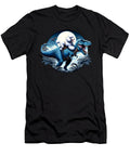 Poodle Riding Dinosaur Funny Lover Job T-Shirt