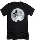 Poodle Riding Moon Bike Halloween Lunar Cycling Wowshirt T-Shirt