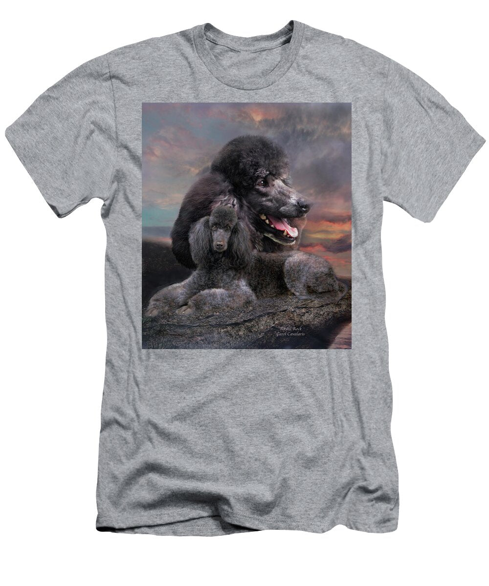 Poodle Rock Carol Cavalaris T-Shirt