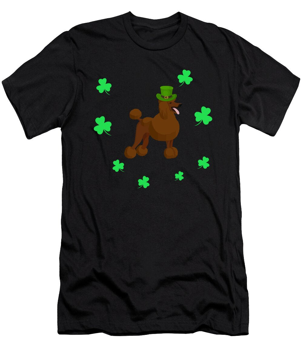 Poodle St Patricks Day the Primal Matriarch Art T-Shirt