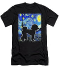 Poodle Starry Night Dog Lover Van Gogh Poodle Zyneu Gangd T-Shirt