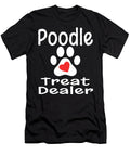 Poodle Treat Dealer Paw Print Heart Dog Lover Studi Alex T-Shirt