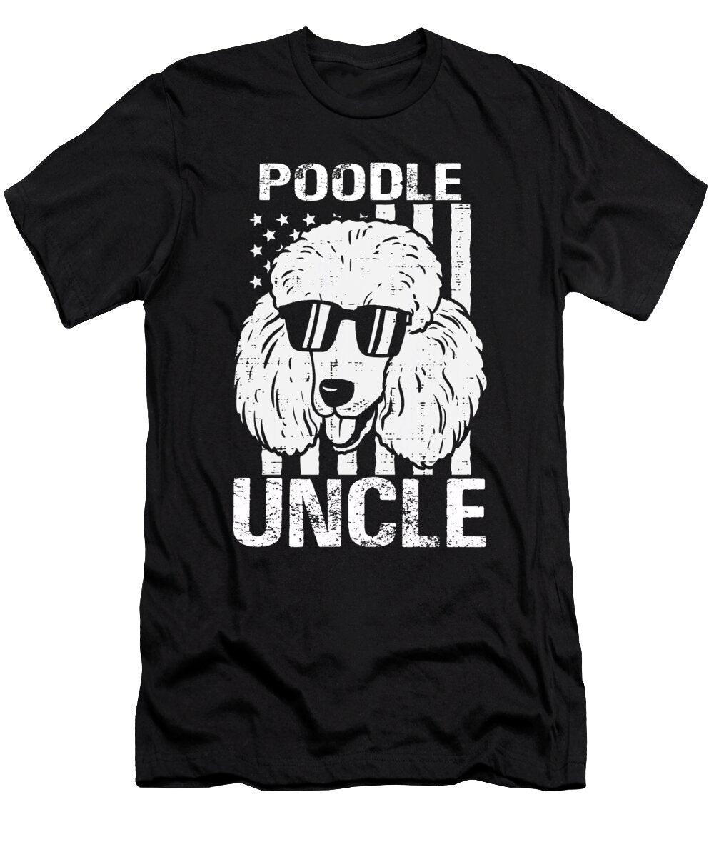Poodle Uncle USA Flag Patriotic Dhbubble T-Shirt