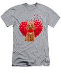 Poodle Valentines Day Funny Dog Lover Valentine Lauren Launtum T-Shirt