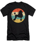 Poodle Vintage Retro Poodle Dog Circle Icon Kevin Garbes T-Shirt