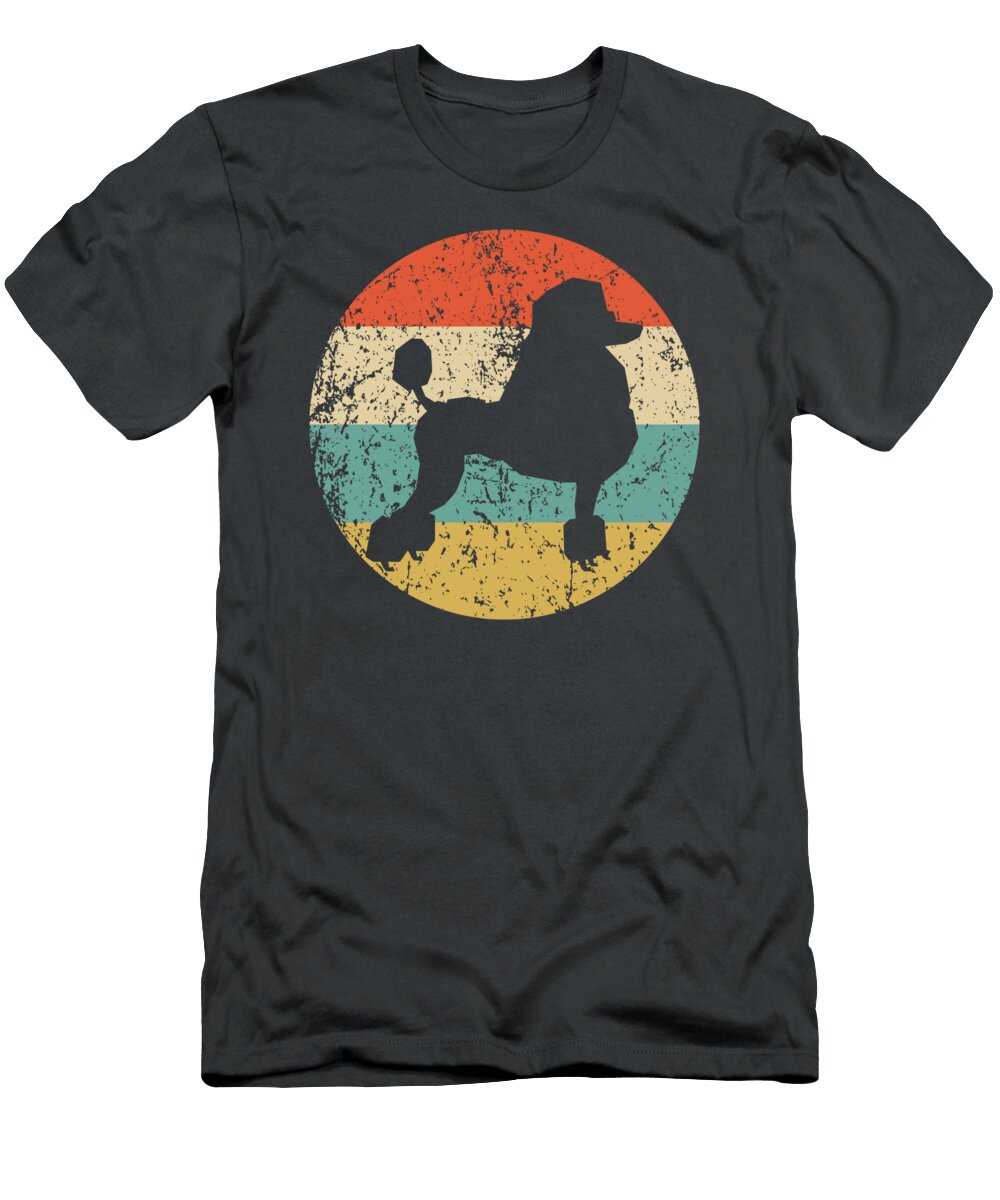 Poodle Vintage Retro Poodle Dog Jase Afeeya T-Shirt