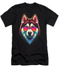 Pop Art Sunglasses Siberian Husky Dog Siberian Natalie Lidford T-Shirt