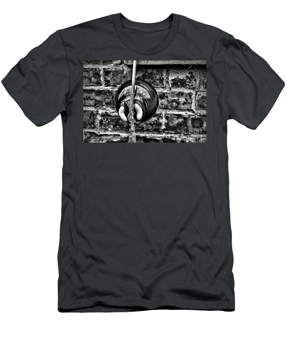 Porcelain Insulator Brown Black and White Paul Ward T-Shirt