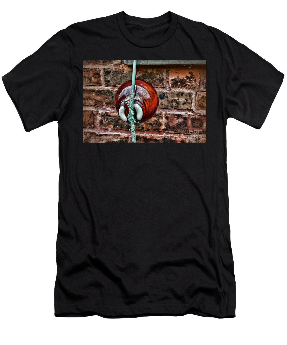 Porcelain Insulator Brown Paul Ward T-Shirt