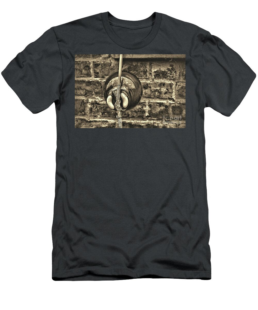 Porcelain Insulator Brown Sepia Paul Ward T-Shirt