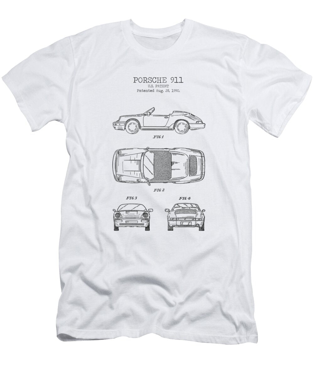 Porsche 911 Patent Denny H T-Shirt