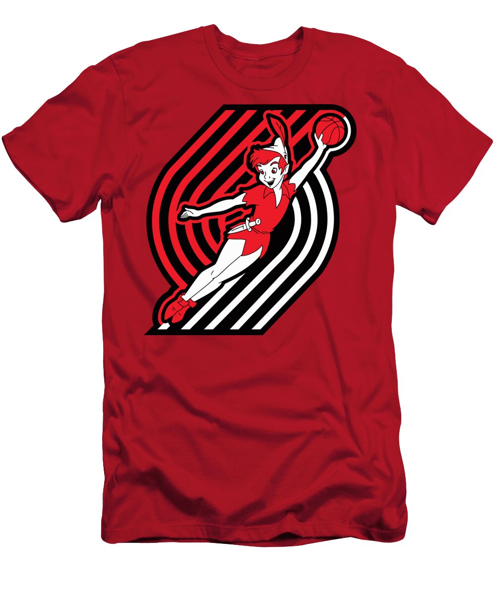 Portland Trail Blazers Peter Pan Huyen Vu T-Shirt