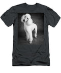 Portrait of a Standard Poodle Dog Panoramic Images T-Shirt