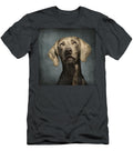 Portrait of a Weimaraner Dog Wolf Shadow Photography T-Shirt