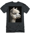 Portrait of a White Alpaca Athena Mckinzie T-Shirt