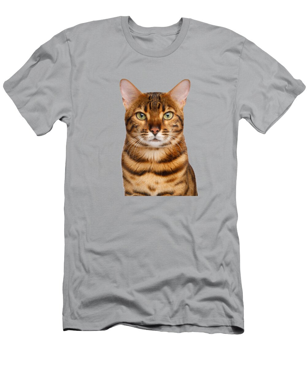 Portrait of Bengal Cat Sergei Taran T-Shirt