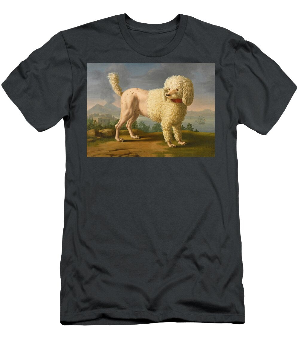 Portrait of Codina Believed to Be Lady Hamiltons Poodle Neapolitan School T-Shirt