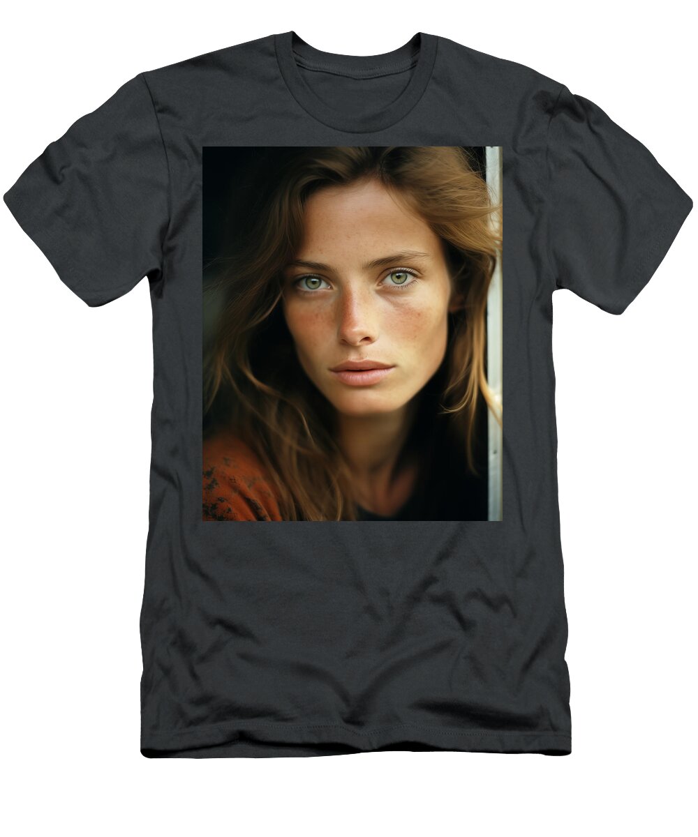 Portrait of Lynn Jeff Stanford T-Shirt