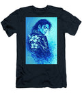 Portrait of Michael Jackson in Blue Museum of Exquisities T-Shirt