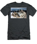 Portrait of Siberian Husky Sled Dogs Adam Kokot T-Shirt