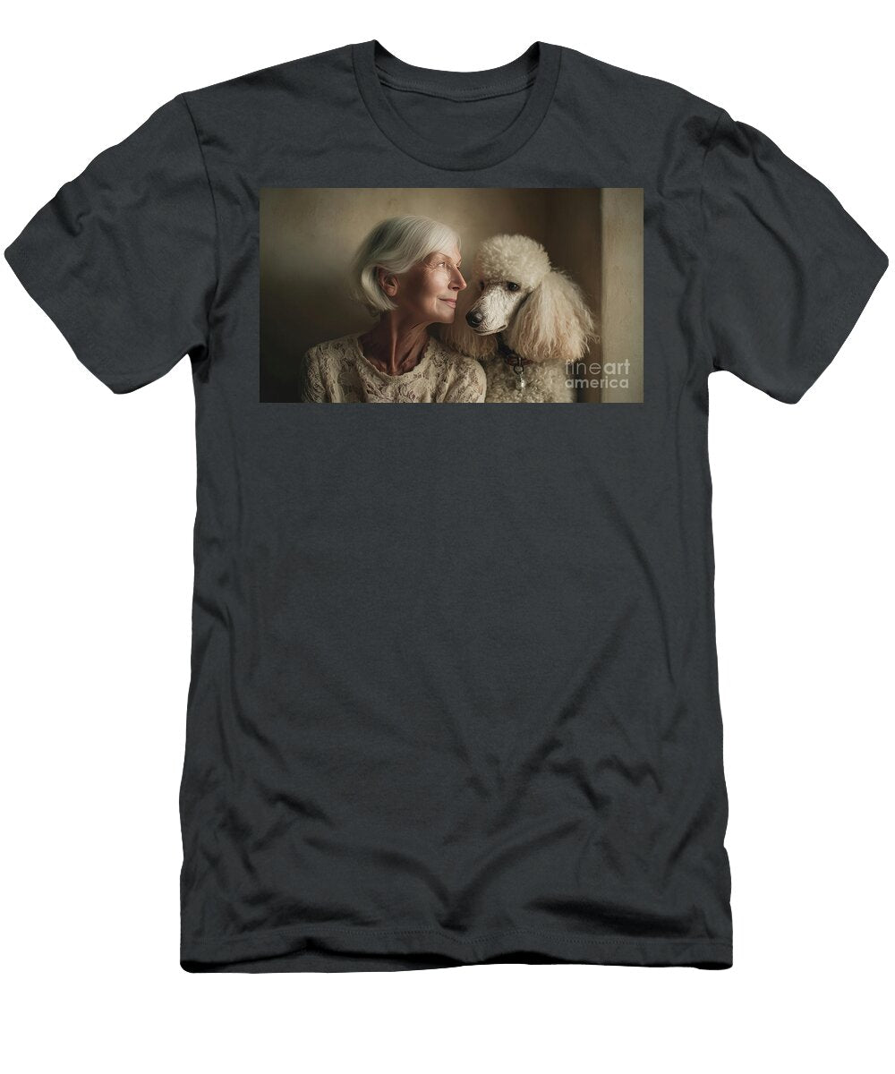 Portrait of Woman with Dog Beautiful Things T-Shirt
