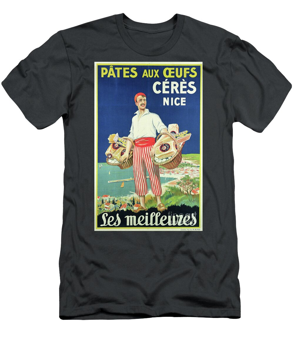 Poster Advertising Pasta Made By Ceres French School T-Shirt