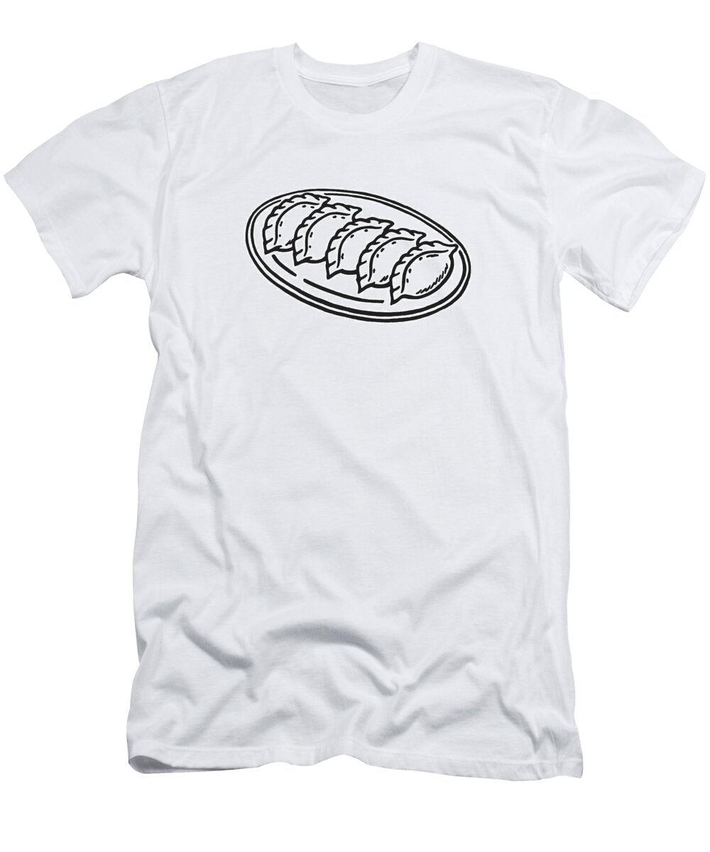Potstickers on a Platter Csa Images T-Shirt
