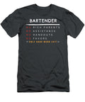 Pour Decisions Mix Dedication Funny Bartender No Rich Parents Just Shake and Grit Bartender Grit T-Shirt