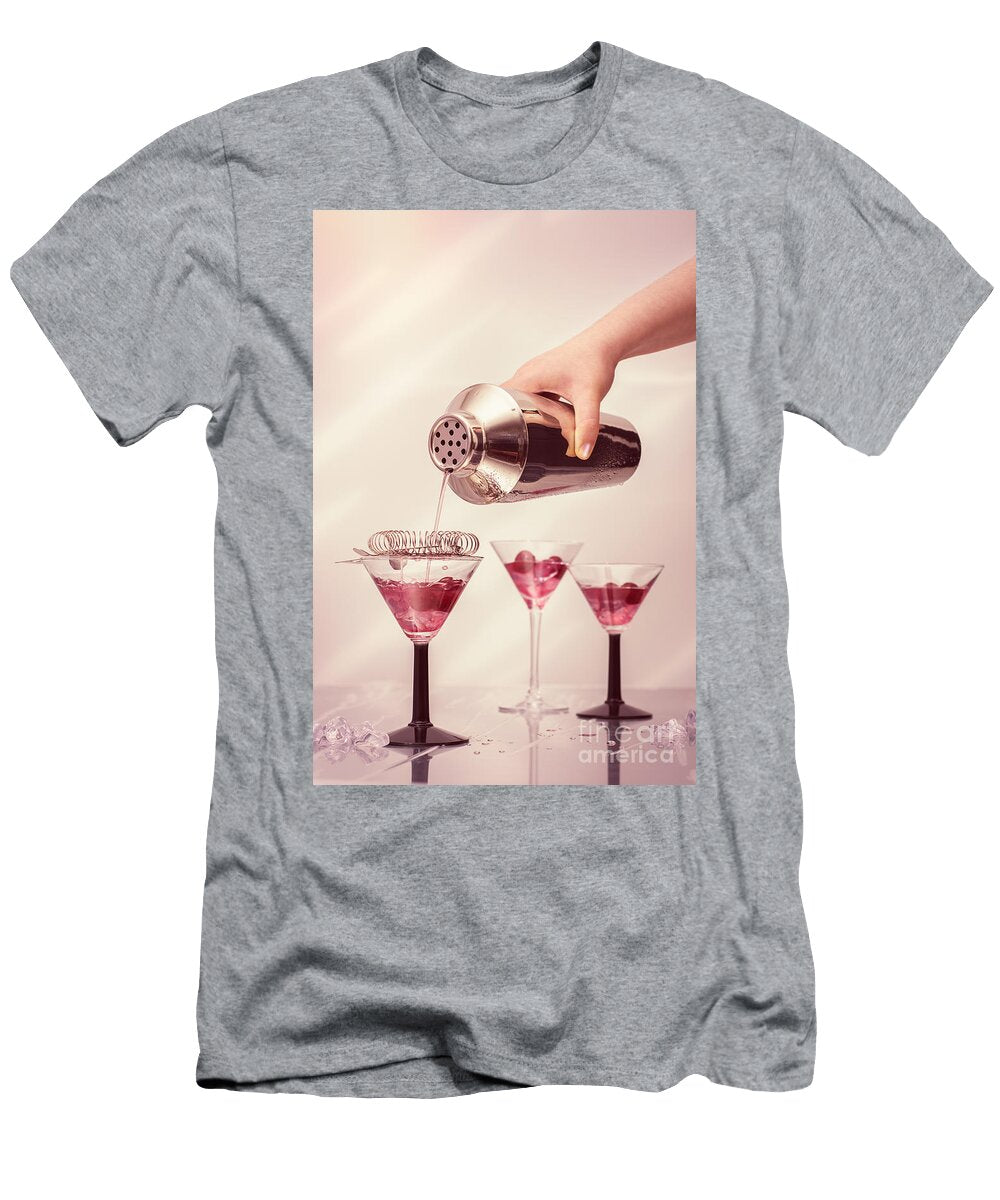 Pouring Cocktails Amanda and Christopher Elwell T-Shirt