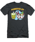Powered By Bubble Tea Ramen Drink Lover Cute Kawaii Boba Daariy Enita T-Shirt