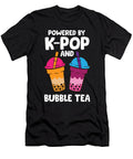 Powered By K Pop and Bubble Tea Eq Designs T-Shirt