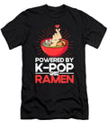 Powered By K Pop and Ramen Steven Zimmer T-Shirt