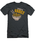 Powered By Ramen Japanese Love Anime Noodles Ennio Ellise T-Shirt