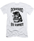 Powered By Ramen Kitten Fun Japanese Ramen Cat Zyneu Gangd T-Shirt