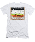 Preparing Sushi Background Salmon Avocado Rice on Seaweed Michal Bednarek T-Shirt