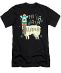 Pretty Funny Llama Christmas Alpaca Lover Gift Retro Ezone Prints T-Shirt