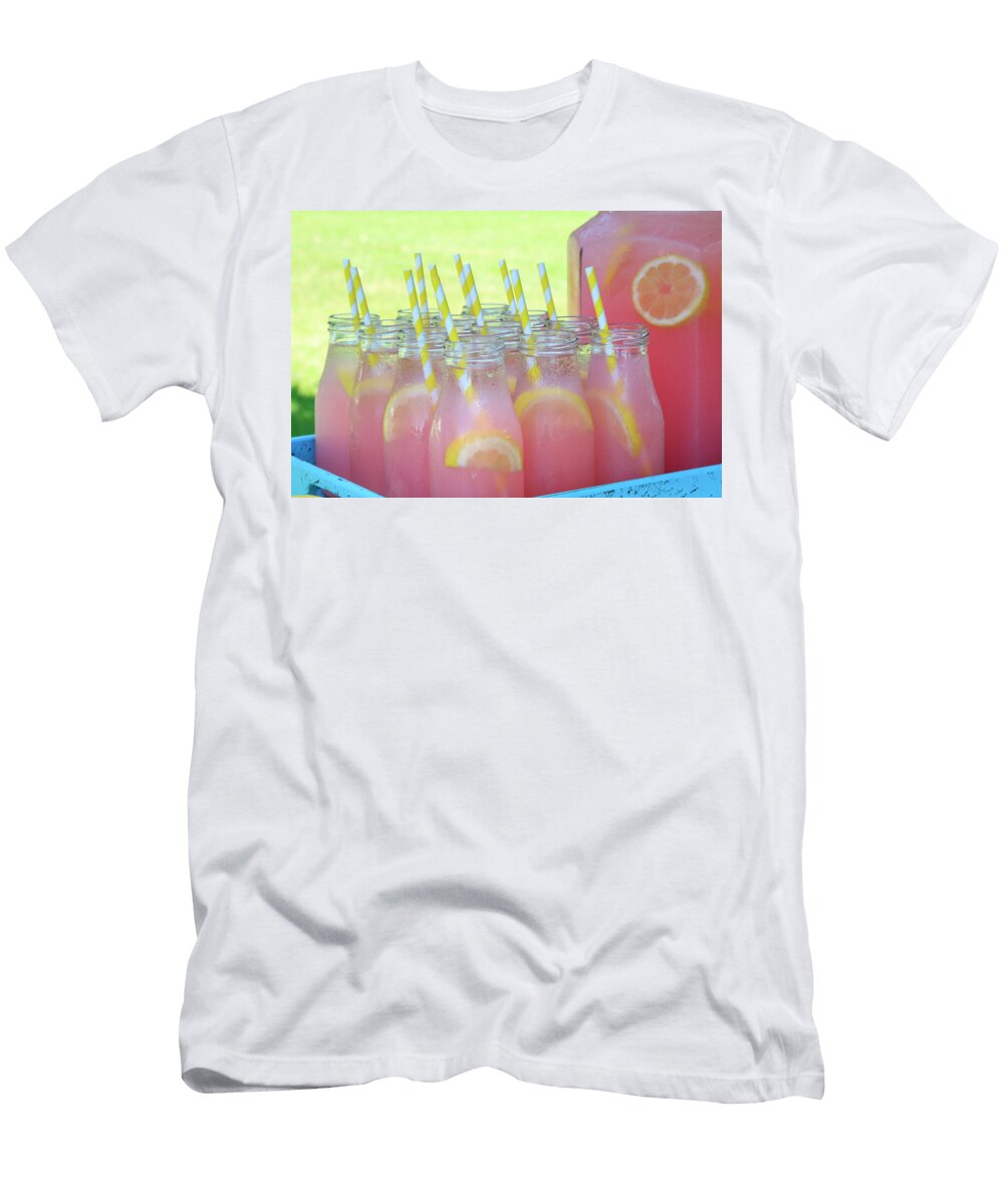 Pretty Pink Lemonade Teri Virbickis T-Shirt