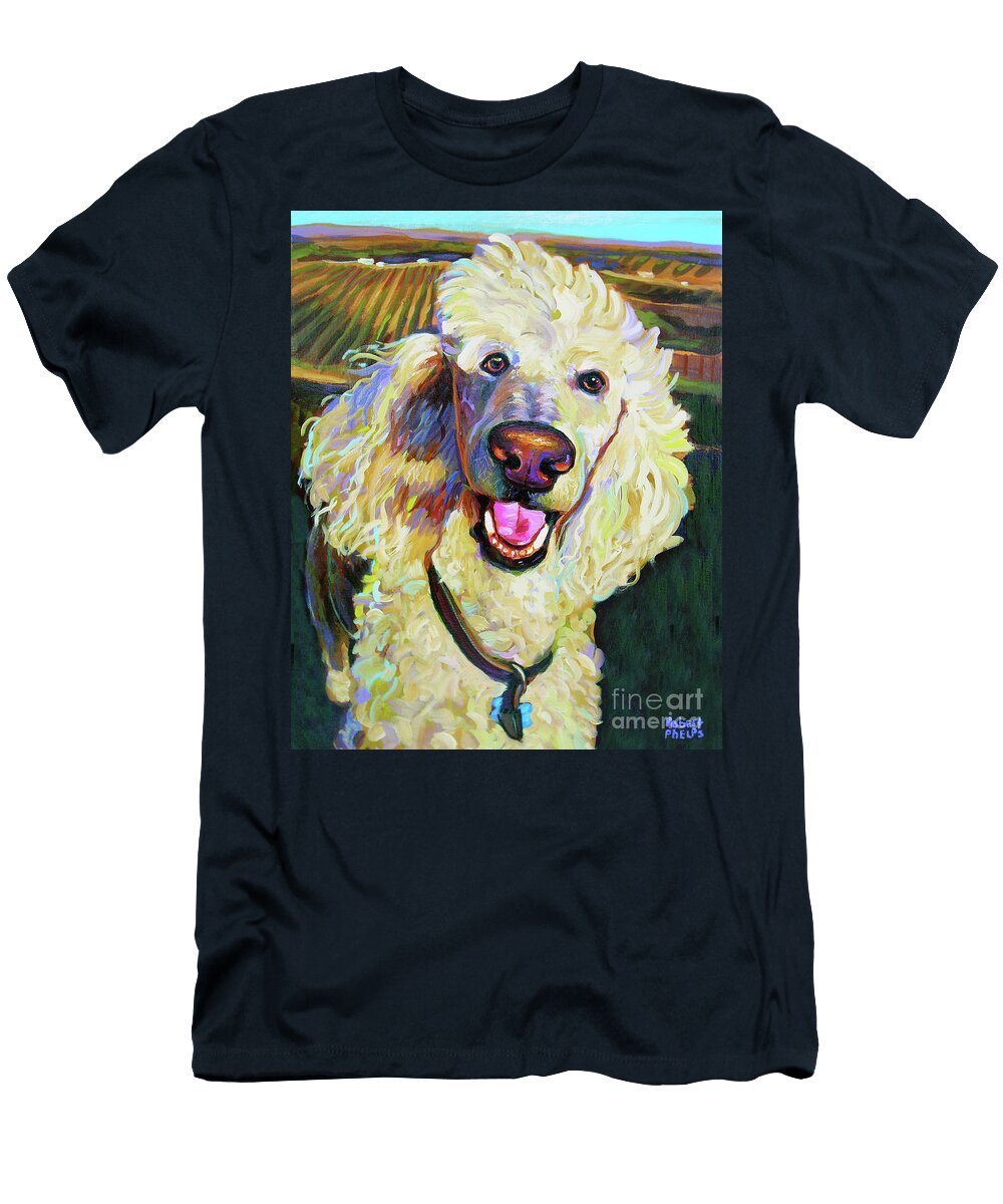 Princely Poodle Robert Phelps T-Shirt