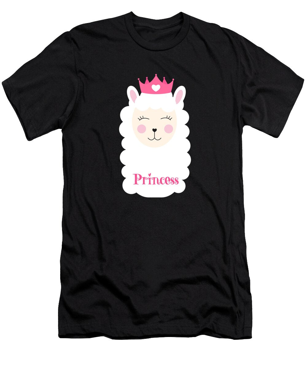 Princess Vicuna Guanaco Llama Breeder Alpaca Graphics Lab T-Shirt