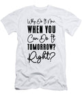 Procrastinator Relaxation Typography Work Procrastinating Toms Store T-Shirt