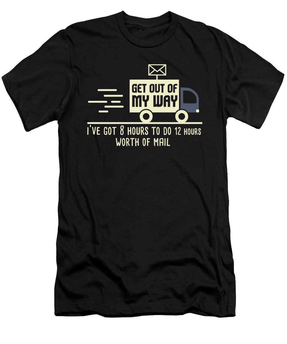 Professional Drivers Courier Delivery Driver Maximus Designs T-Shirt