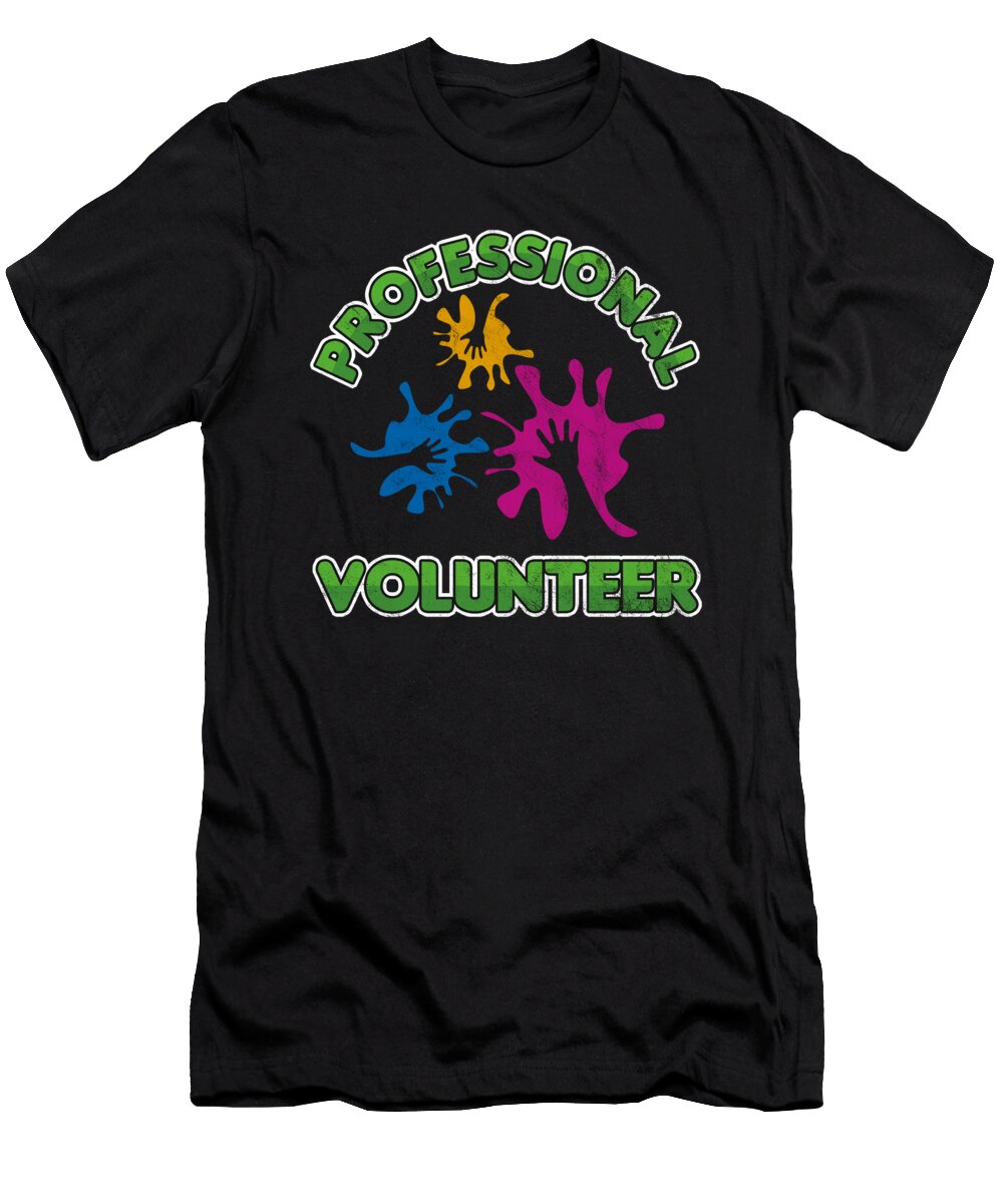 Professional Volunteer Volunteering Volunteers Rescue Gift Thomas Larch T-Shirt