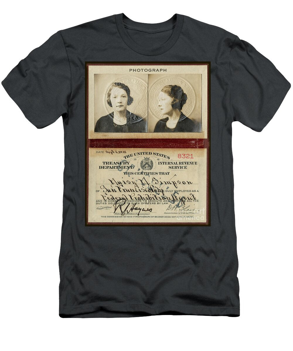 Prohibition Agent Jon Neidert T-Shirt