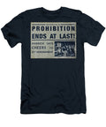 Prohibition Ends At Last Headlines Paul Ward T-Shirt