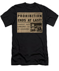 Prohibition Ends At Last Headlines Retro Style Paul Ward T-Shirt