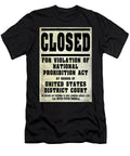 Prohibition Violation Posting Jon Neidert T-Shirt