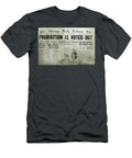 Prohibition Voted Out Jon Neidert T-Shirt